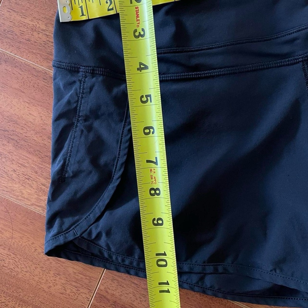 Lululemon Black Running Shorts - Size 4 - Picture 4 of 8